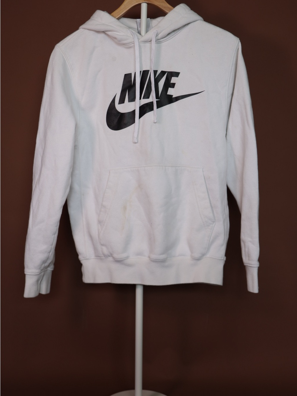 Nike White hoodie - Small